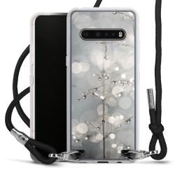 Carry Case Transparent Fabric black/silver