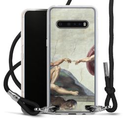 Carry Case Transparent Fabric black/silver