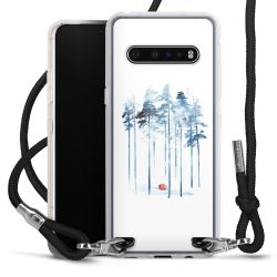 Carry Case Transparent Fabric black/silver