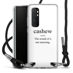 Carry Case Transparent Fabric black/silver