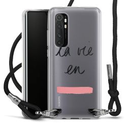 Carry Case Transparent Fabric black/silver