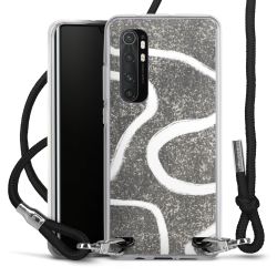 Carry Case Transparent Fabric black/silver