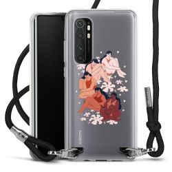 Carry Case Transparent Fabric black/silver