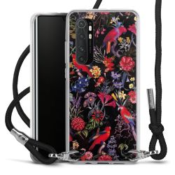 Carry Case Transparent Fabric black/silver