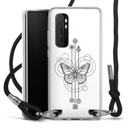 Carry Case Transparent Fabric black/silver