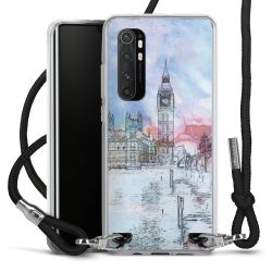 Carry Case Transparent Fabric black/silver