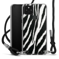 Carry Case Transparent Fabric black/silver