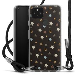 Carry Case Transparent Fabric black/silver