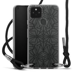 Carry Case Transparent Fabric black/silver