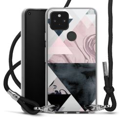 Carry Case Transparent Fabric black/silver