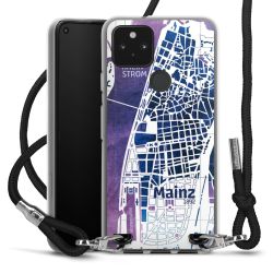 Carry Case Transparent Fabric black/silver