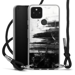 Carry Case Transparent Fabric black/silver