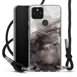 Carry Case Transparent Fabric black/silver