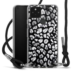 Carry Case Transparent Fabric black/silver