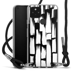 Carry Case Transparent Fabric black/silver