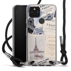 Carry Case Transparent Fabric black/silver