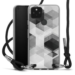 Carry Case Transparent Fabric black/silver