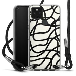 Carry Case Transparent Fabric black/silver