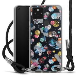 Carry Case Transparent Fabric black/silver