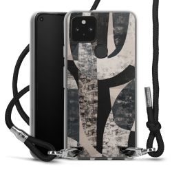 Carry Case Transparent Fabric black/silver