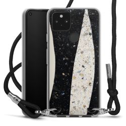 Carry Case Transparent Fabric black/silver