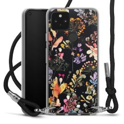 Carry Case Transparent Fabric black/silver