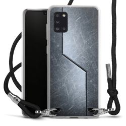 Carry Case Transparent Fabric black/silver