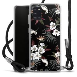 Carry Case Transparent Fabric black/silver