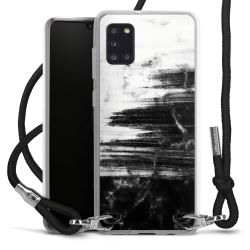 Carry Case Transparent Fabric black/silver