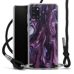 Carry Case Transparent Fabric black/silver