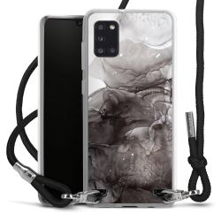 Carry Case Transparent Fabric black/silver