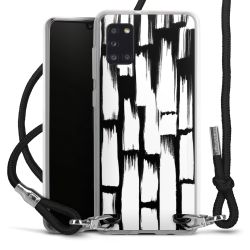 Carry Case Transparent Fabric black/silver