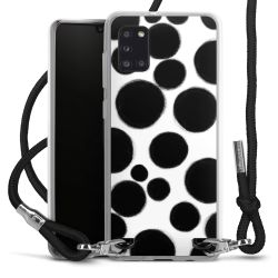 Carry Case Transparent Fabric black/silver