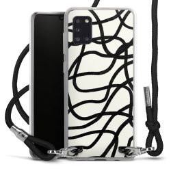 Carry Case Transparent Fabric black/silver