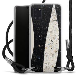 Carry Case Transparent Fabric black/silver