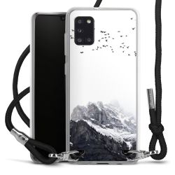 Carry Case Transparent Fabric black/silver