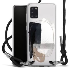 Carry Case Transparent Fabric black/silver