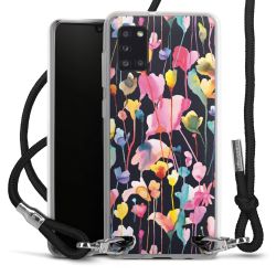 Carry Case Transparent Fabric black/silver