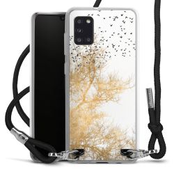 Carry Case Transparent Fabric black/silver