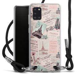 Carry Case Transparent Fabric black/silver