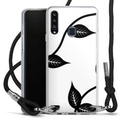 Carry Case Transparent Fabric black/silver