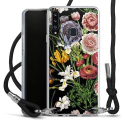 Carry Case Transparent Fabric black/silver