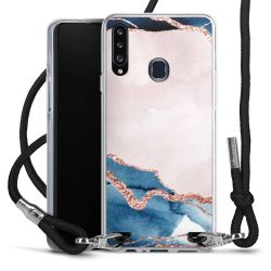 Carry Case Transparent Fabric black/silver