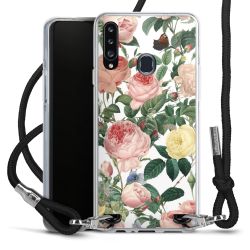 Carry Case Transparent Fabric black/silver