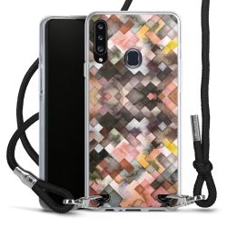 Carry Case Transparent Fabric black/silver