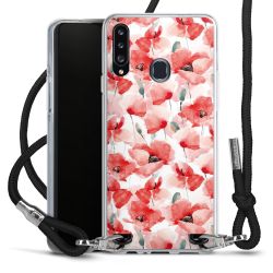 Carry Case Transparent Fabric black/silver