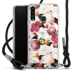 Carry Case Transparent Fabric black/silver