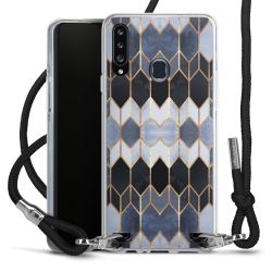 Carry Case Transparent Fabric black/silver