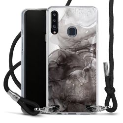 Carry Case Transparent Fabric black/silver