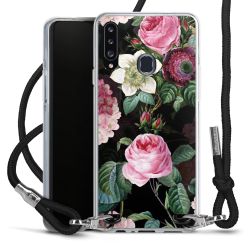 Carry Case Transparent Fabric black/silver